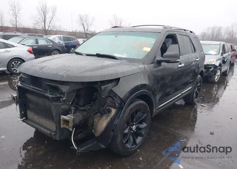 2014 Ford Explorer Xlt from USA, damaged, VIN 1FM5K8D87EGA31657